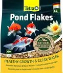Tetra Pond Flakes - Fischfutter-Flocken, 4 L Beutel | F&uuml;r kleinere und junge
