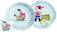 Kahla 32D200O76644C Kids Schatzpirat Porzellan Kindergeschirr-Set f&uuml;r Jungen