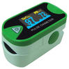 Fingerpulsoximeter Pulsoximeter MD 300 C26 mit viel Zubehör Farbe: grün