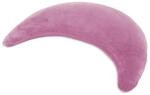 Theraline Pl&uuml;schmond Stillkissen, Kopfkissen und Nackenkissen mit Perlen,