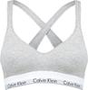 Calvin Klein Damen BH Bralette Lift Gepolstert , Grau (Grey Heather), S