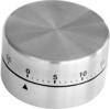 Zenker Edelstahl Kurzzeitwecker Zylinder – Präziser Küchen-Timer, 63x63x62 mm,
