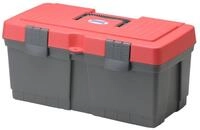 h&uuml;nersdorff 663100 Werkzeugkoffer ALPHA COMPACT, grau/rot