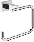 GROHE Essentials Cube - WC-Papierhalter (Metall, Verdeckte Befestigung, langlebige