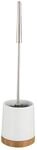 WENKO WC-Garnitur Bamboo Keramik - WC-B&uuml;rstenhalter, Keramik, 10.8 x 42 x 10.8 cm