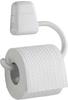 WENKO Toilettenpapierhalter Pure, Kunststoff (ABS), 17.5 x 15.5 x 3 cm, Weiß