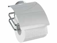 WENKO Turbo-Loc® Edelstahl Toilettenpapierhalter Cover - Befestigen ohne...