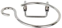 WENKO Haartrocknerhalter Milano mit Kabelhalter Chrom