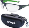 UVEX Schutzbrille i-works 9194175 anthrazit/grün mit UV-Schutz im Set inkl.