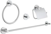 GROHE Essentials | Badaccessoires - Bad-Set 4-in-1 | Chrom | 40776001