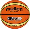 Molten Basketball aus Gummi, offizielles Lizenzprodukt, Größe 5, Rot/silberfarben