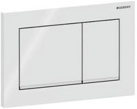 Geberit 115080KJ1 Bet&auml;tigungsplatte OMEGA30 f 2-Meng-Sp&uuml;l hochgl.Chrom/wei&szlig;