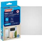 tesa INSECT STOP Klett Fliegengitter f&uuml;r Fenster - Insektenschutz mit Klettband,