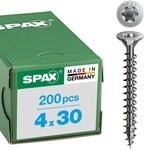 SPAX Senkkopf 4.0x 30 Vollgewinde Torx 20 Edelstahl A2 mit Bewertung