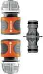 Gardena Kupplungs-Satz: Schlauchkupplung zur Schlauchverl&auml;ngerung 13 mm (1/2 Zoll)