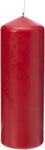 Bolsius Stumpenkerze, f&uuml;r Innen- und Au&szlig;enbereich, 200 x 68 mm, rot
