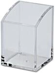 MAUL Stiftek&ouml;cher Acryl glasklarer Organizer standfest f&uuml;rs B&uuml;ro | schneller
