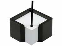 Arlac memorion Zettelbox/257.01 130x130x86 mm schwarz Kunststoff lackiert