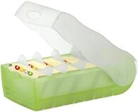 HAN Lernkarteibox CROCO, einfach Vokabeln lernen mit 5-F&auml;cher-Lernsystem, DIN...