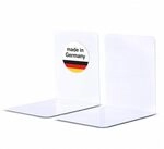 MAUL Buchst&uuml;tze wei&szlig; Stahl 2er Set f&uuml;r B&uuml;ro & Homeoffice