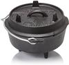 Petromax Feuertopf ft3 - Dutch Oven aus Gusseisen für Kochen und Backen - mit