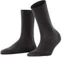 FALKE Damen Socken Cotton Touch W SO Baumwolle einfarbig 1 Paar, Grau (Anthracite