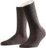 FALKE Damen Socken Family, Baumwolle, 1 Paar, Braun (Dark Brown 5239), 39-42 (UK
