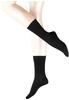 FALKE Damen Socken Sensitive London, Baumwolle, 1 Paar, Schwarz (Black 3009), 35-38