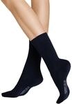 Hudson Damen Socken Relax Cotton druckfreier Bund Marine 35-38