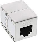 InLine Patchkabelkupplung Cat.6, 2x RJ45 Buchse, geschirmt