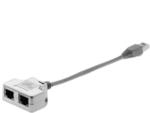 EFB Elektronik Sce Netzwerkadapter f&uuml;r Cablesharing, Dient als Portdoppler f&uuml;r die