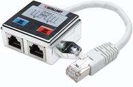Intellinet 2-Port Cat5-Anschlussteiler doppelt geschirmt (zum Aufsplitten eines