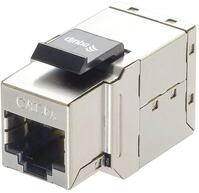 Equip 8 x Keystone-Durchfuehrung-C6A/10G RJ45 Cat.6A geschirmt f&uuml;r Keystone