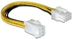 Delock 133107 Kabel Stromversorgung 8Pin EPS > 4Pin ATX/P4