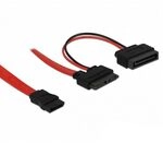 Delock Kabel SATA Slim 13pin Buchse > 7+15p