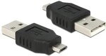 DELOCK Adapter USB micro-B male to USB2.0 A-male