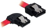 Delock SATA 3 GB/S Kabel gerade auf Links gewinkelt 50 cm rot