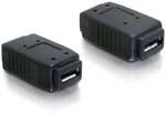 DELOCK Adapter USB Micro-A+B Buchse zu USB Micro-A+B Buchse
