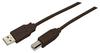 MediaRange MRCS102 USB Kabel, A/B 5m Version 2.0 Schwarz