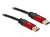Delock Kabel USB 3.0 Typ-A Stecker > USB 3.0 Typ-A Stecker 2 m Premium