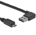 Delock 1M USB 2.0 A - Micro-B M/M Cable USB USB A Micro-USB B Negro
