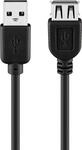 Goobay 68903 USB Stecker auf USB Buchse Verl&auml;ngerung Kabel / Handy Ladekabel...