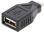 Delock Adapter USB micro B Stecker auf USB A Buchse