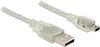 Delock Kabel USB 2.0 Typ-A Stecker > USB 2.0 Mini-B Stecker 2 m transparent