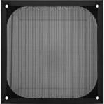 InLine 33372S L&uuml;ftergitter, Aluminium Filter, 140x140mm, schwarz