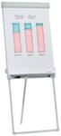 FRANKEN Flipchart, Beschreibbar, Magnetisch, Dreibeinstativ, 67 x 95 cm,