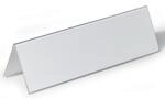 DURABLE | Tischnamensschild aus Hartfolie | Dachform | HxB 105/210 x 297 mm | VE 25