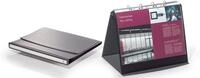 Durable Tisch-Flipchart Durastar A3 quer, 10 H&uuml;llen, basalt, 856939