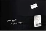 SIGEL Premium Glas-Magnettafel 60 x 40 cm schwarz hochgl&auml;nzend
