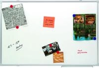 Franken SC2102 Schreibtafel (magnethaftend, Alurahmen mit Ablageleiste) 90 x 60...